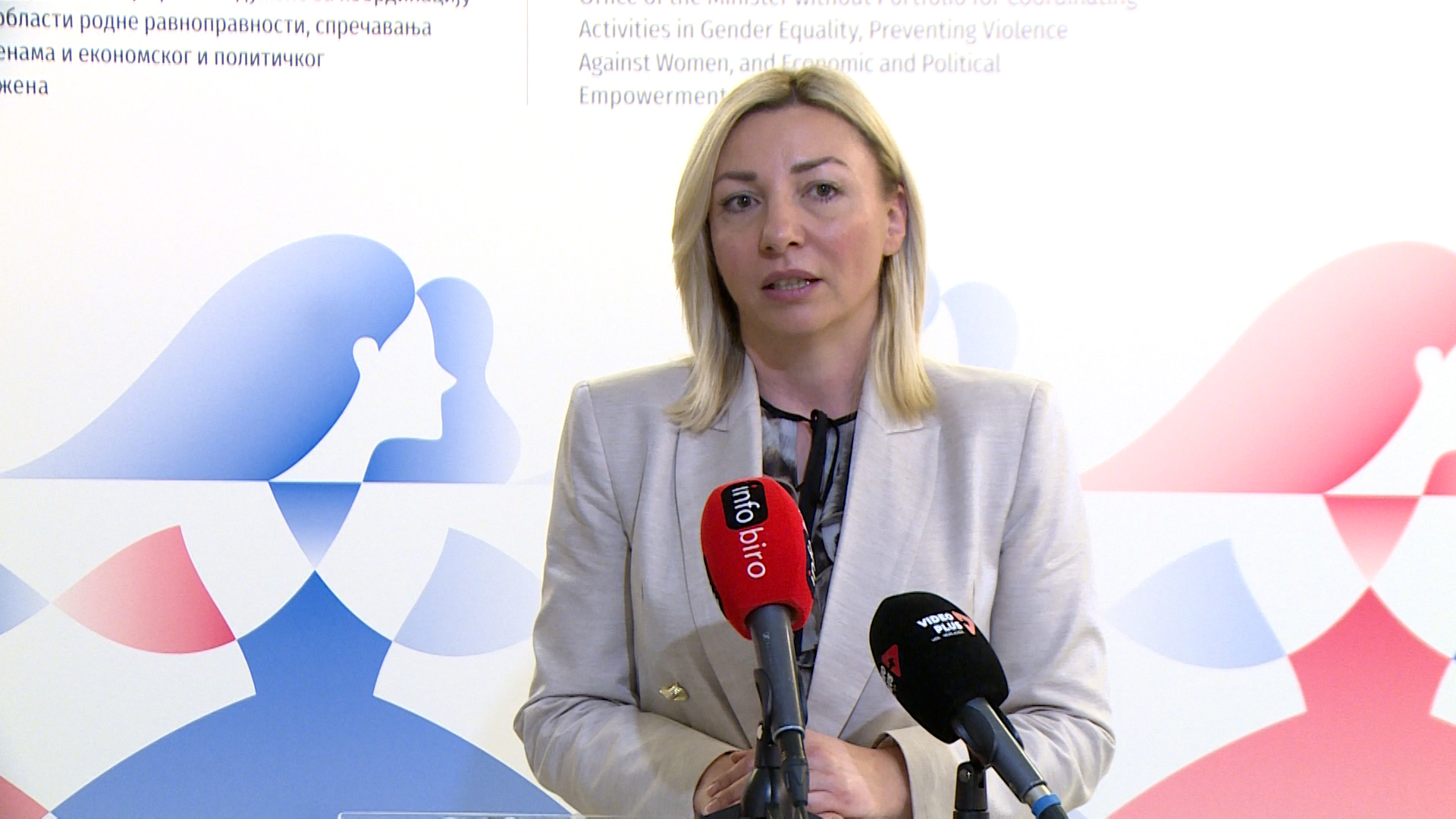 Beograd, Tatjana Macura ministarka bez portfelja zaduzena za koordinaciju aktivnosti u oblasti rodne ravnopravnosti, nasa deca razumeju pojam ravnopravnosti i jednakosti Beograd, Tatjana Macura ministarka bez portfelja zaduzena za koordinaciju aktivnosti u oblasti rodne ravnopravnosti, nasa deca razumeju pojam ravnopravnosti i jednakosti